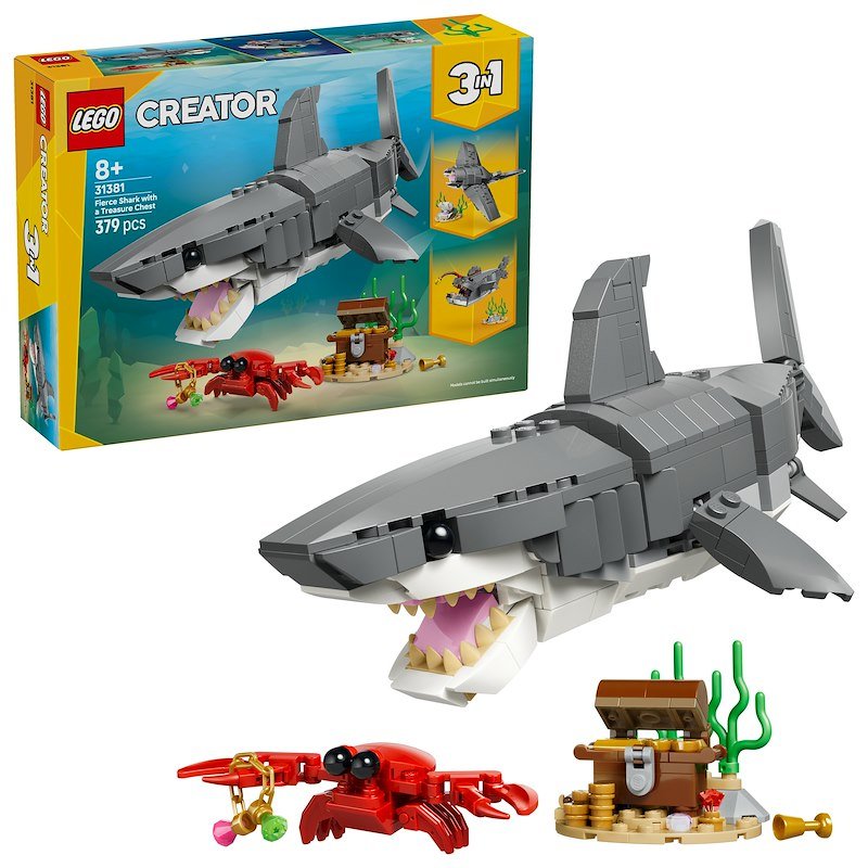 Lego® squalo cons crigno tesoro 31381