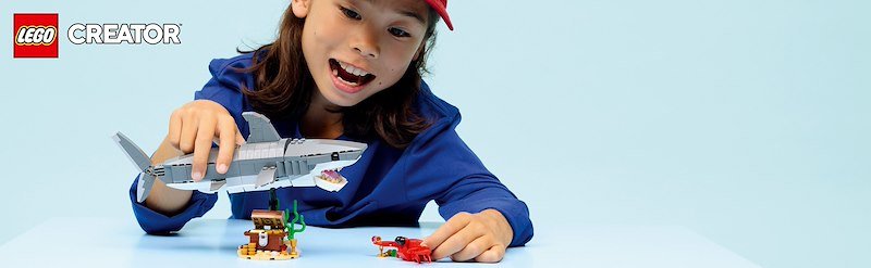 Lego® squalo cons crigno tesoro 31381