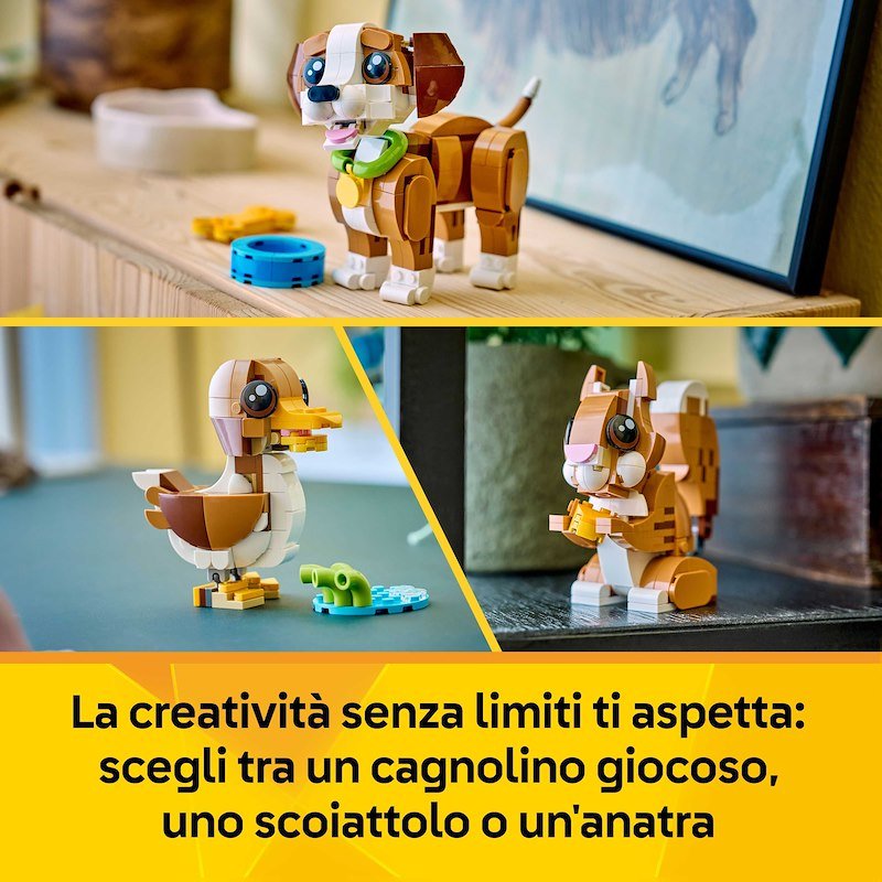 Lego® Adorabili animali: cagnolino giocoso 31382