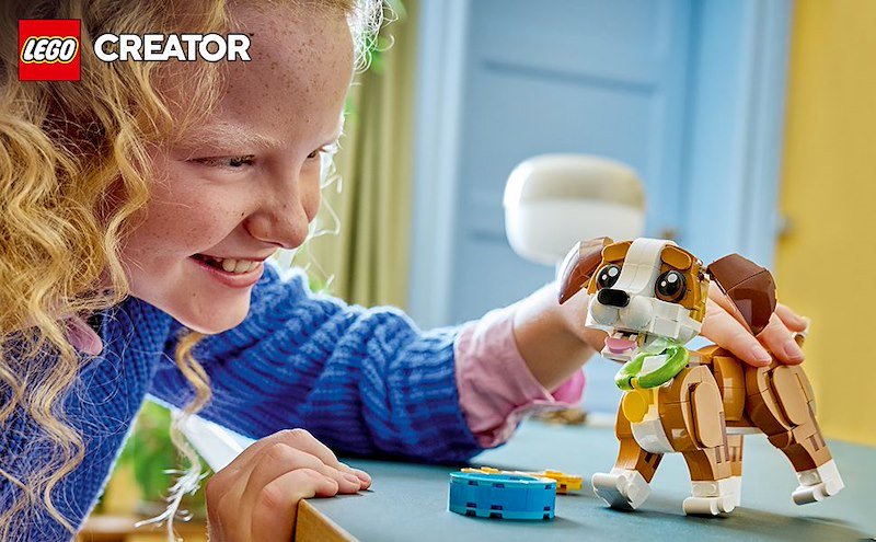 Lego® Adorabili animali: cagnolino giocoso 31382