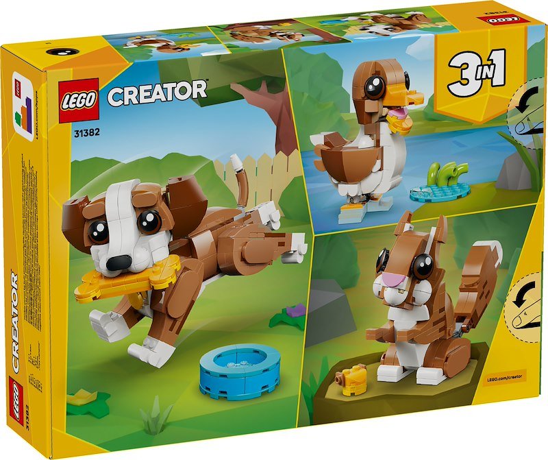 Lego® Adorabili animali: cagnolino giocoso 31382