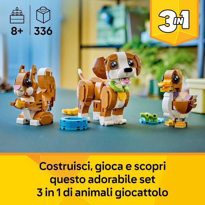 Lego® Adorabili animali: cagnolino giocoso 31382