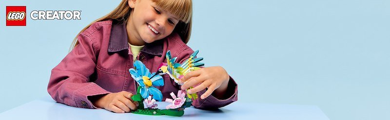 Lego® Animali selvatici: colibrì variopinto 31384