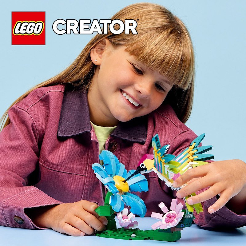 Lego® Animali selvatici: colibrì variopinto 31384