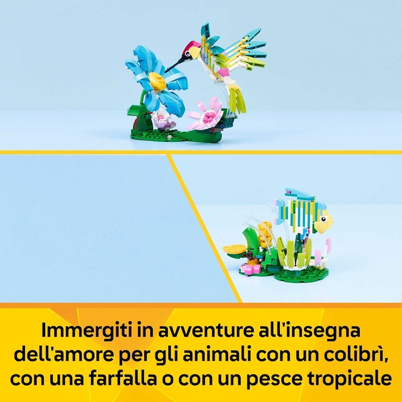 Lego® Animali selvatici: colibrì variopinto 31384