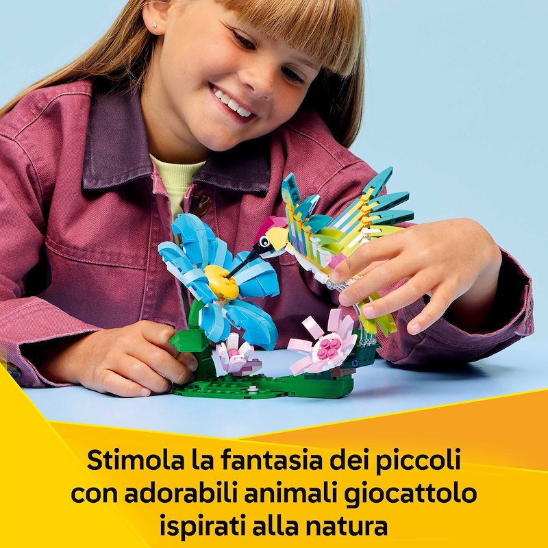 Lego® Animali selvatici: colibrì variopinto 31384