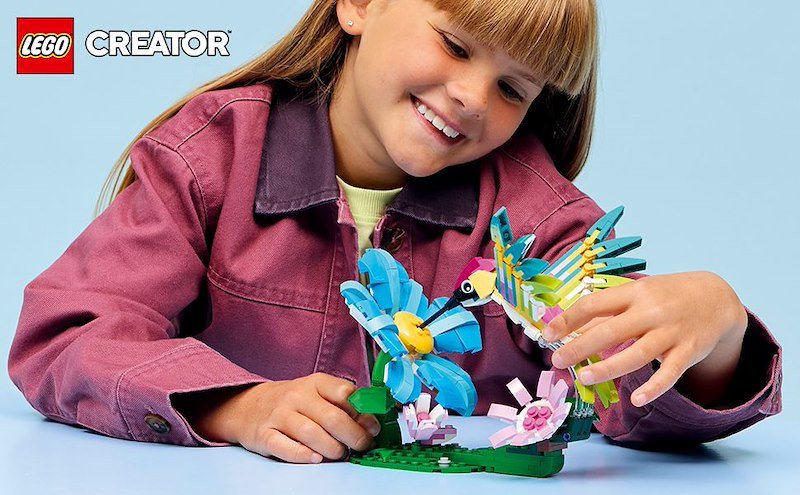 Lego® Animali selvatici: colibrì variopinto 31384