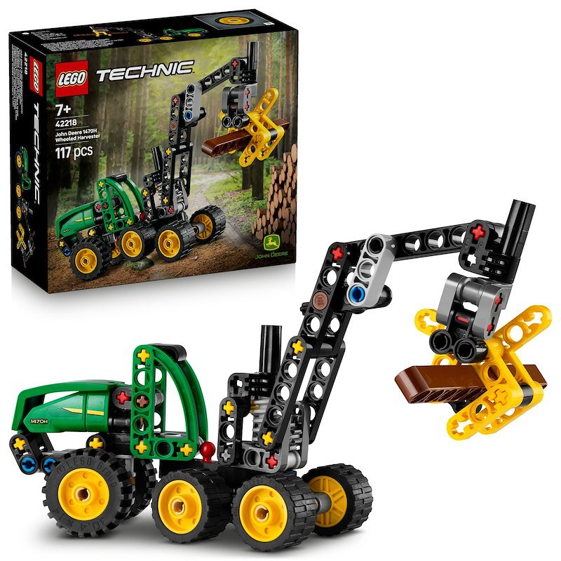Lego Mietitrebbia gommato John Deere 1470H 42218