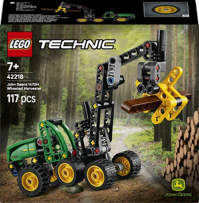Lego Mietitrebbia gommato John Deere 1470H 42218
