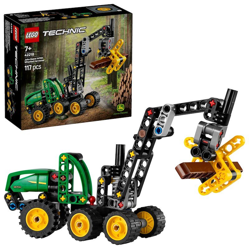 Lego Mietitrebbia gommato John Deere 1470H 42218