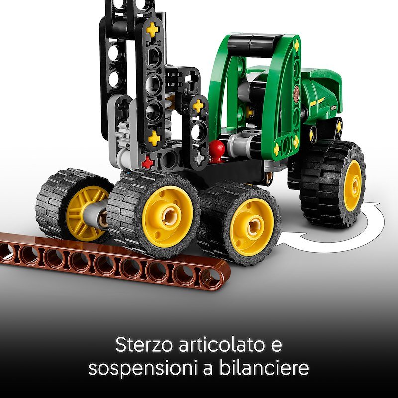 Lego Mietitrebbia gommato John Deere 1470H 42218