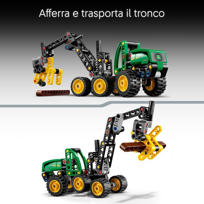 Lego Mietitrebbia gommato John Deere 1470H 42218