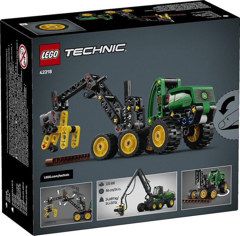 Lego Mietitrebbia gommato John Deere 1470H 42218
