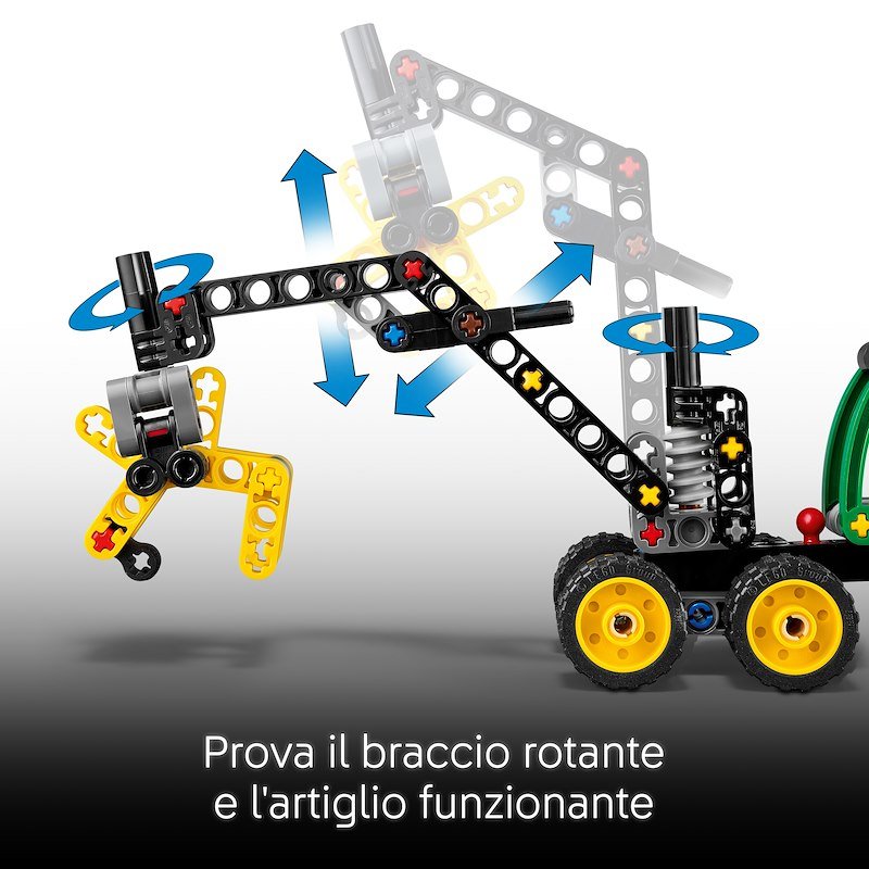 Lego Mietitrebbia gommato John Deere 1470H 42218