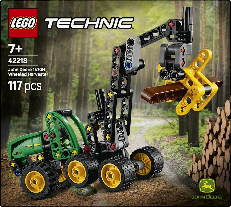 Lego Mietitrebbia gommato John Deere 1470H 42218