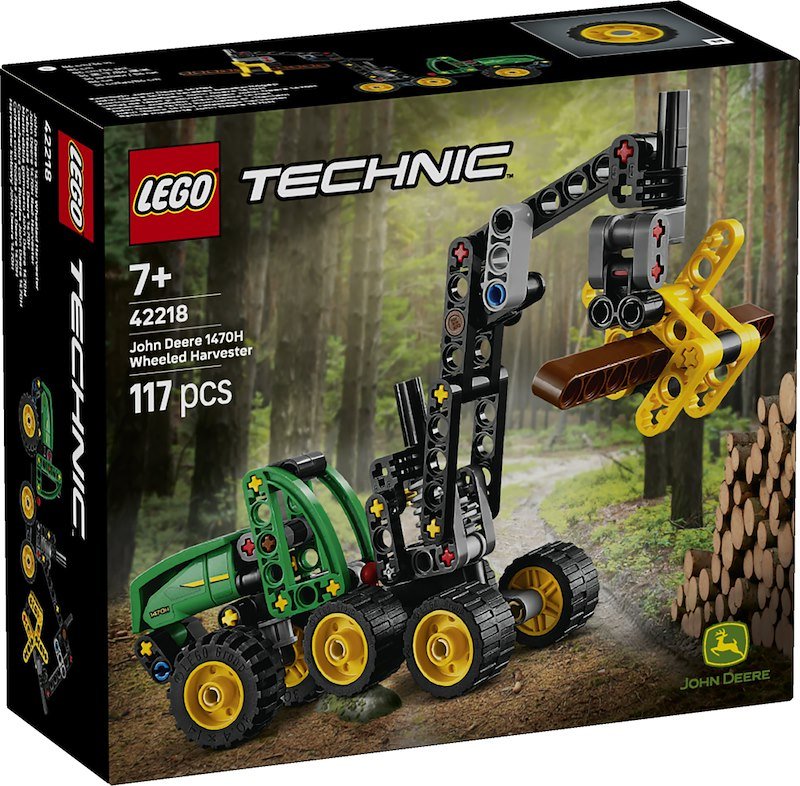 Lego Mietitrebbia gommato John Deere 1470H 42218