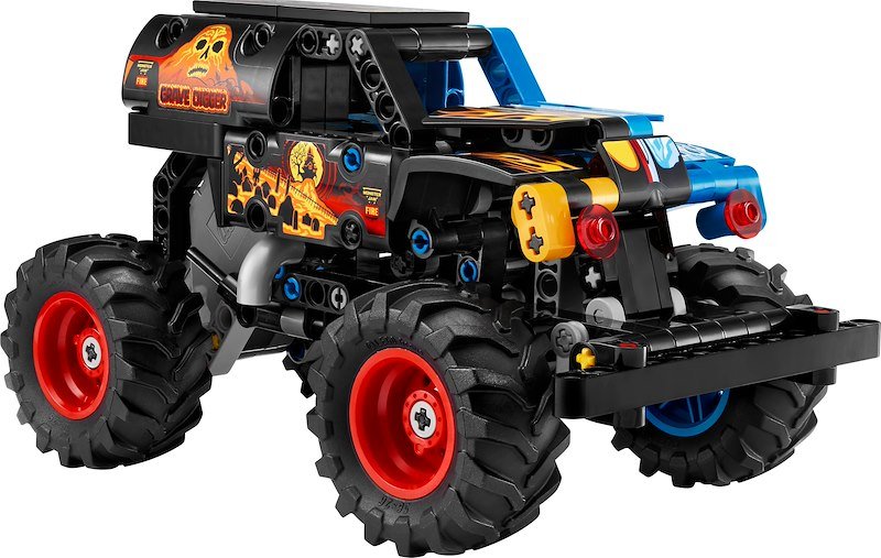 Lego Technic Monster Jam™ Grave Digger™ Fuoco e Ghiaccio 42219