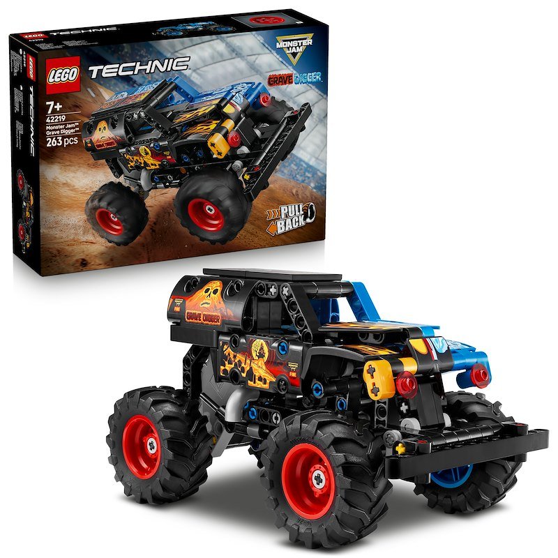 Lego Technic Monster Jam™ Grave Digger™ Fuoco e Ghiaccio 42219