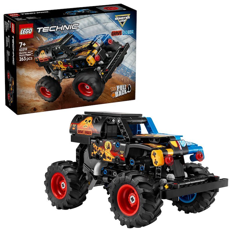 Lego Technic Monster Jam™ Grave Digger™ Fuoco e Ghiaccio 42219