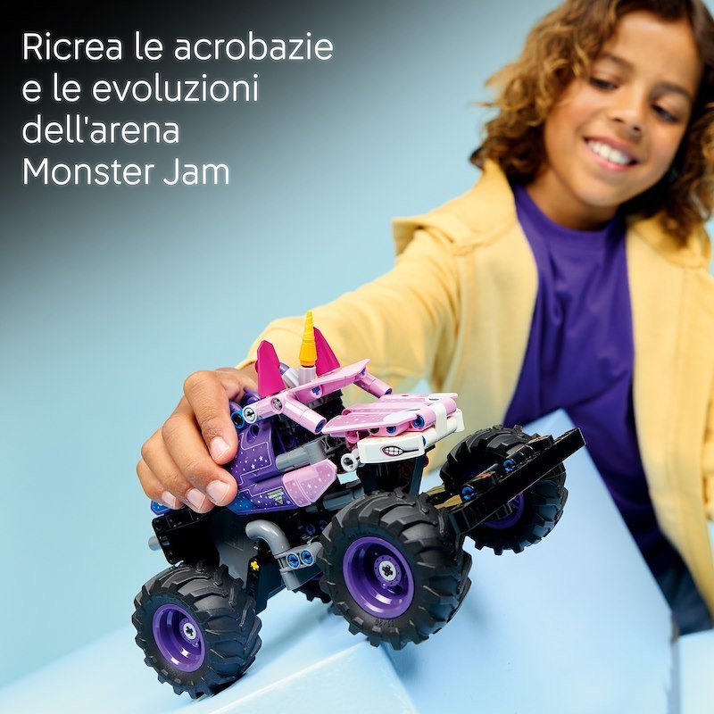 Lego Technic Monster Jam™ Sparkle Smash™ a retrocarica 42220