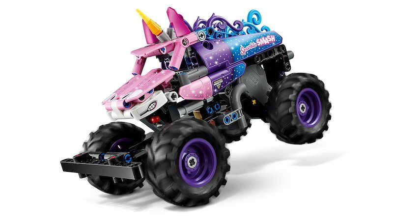 Lego Technic Monster Jam™ Sparkle Smash™ a retrocarica 42220