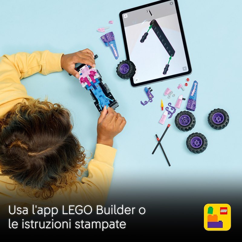 Lego Technic Monster Jam™ Sparkle Smash™ a retrocarica 42220