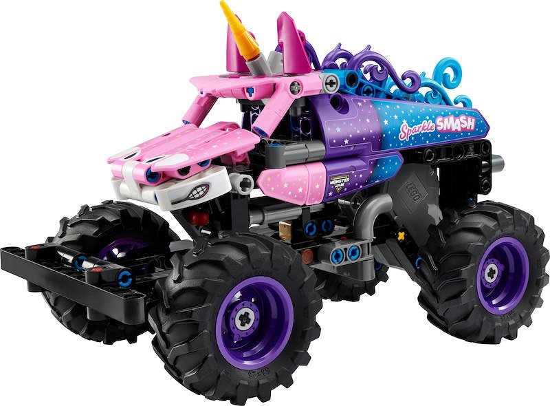 Lego Technic Monster Jam™ Sparkle Smash™ a retrocarica 42220