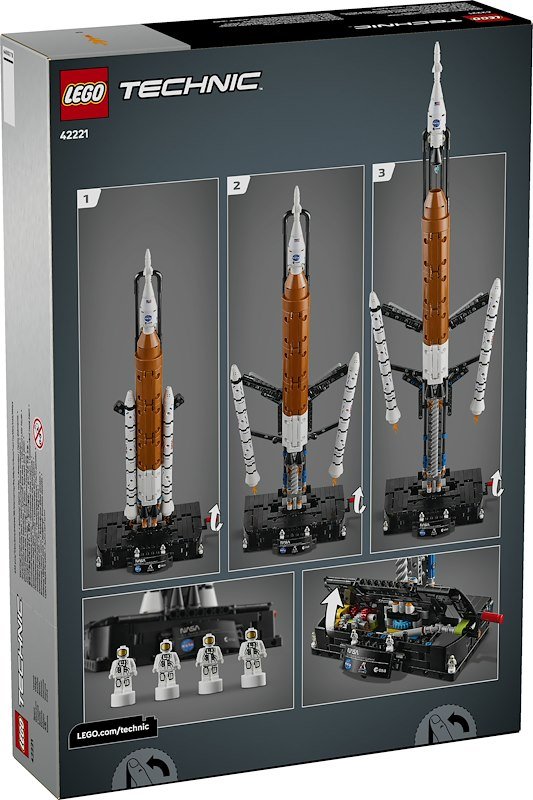 Lego Sistema di lancio spaziale razzo NASA Artemis 42221