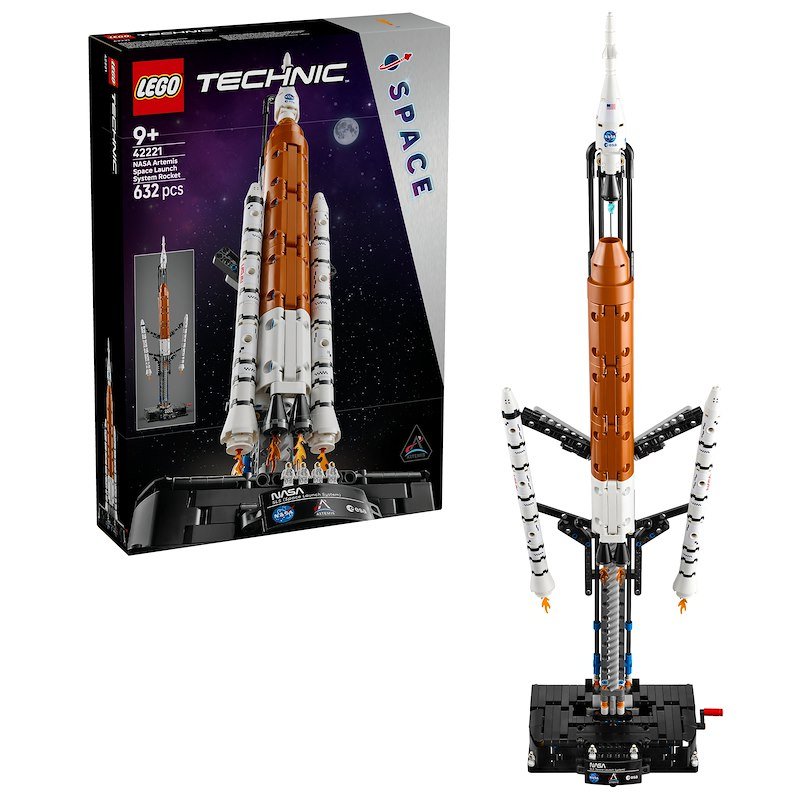 Lego Sistema di lancio spaziale razzo NASA Artemis 42221