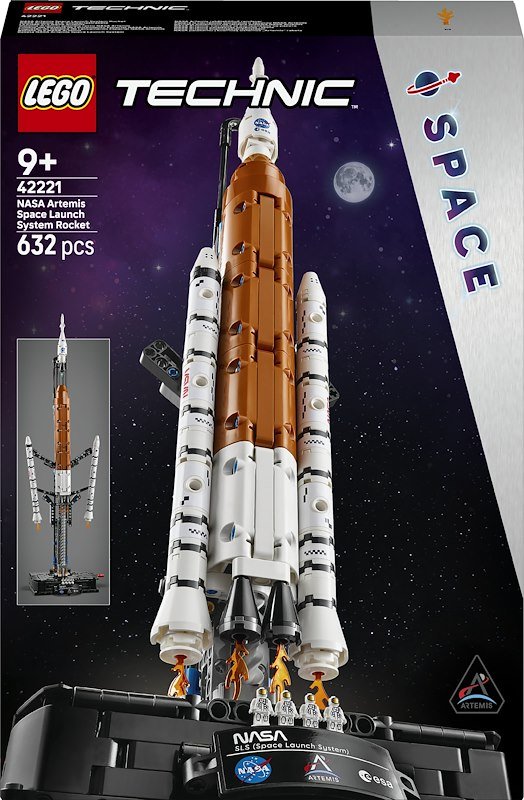 Lego Sistema di lancio spaziale razzo NASA Artemis 42221