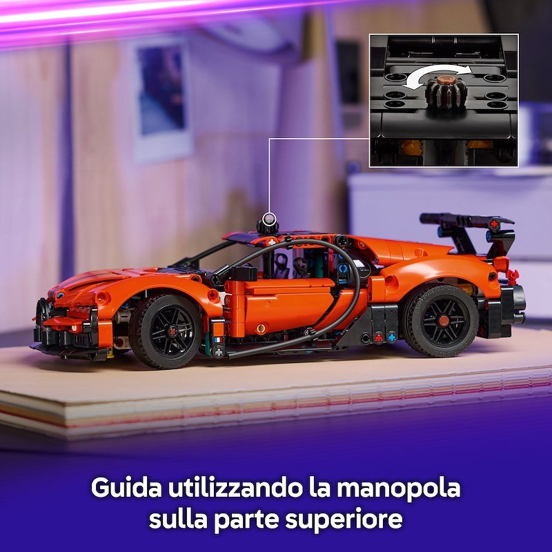 Lego Technic Hyper Car Bugatti Chiron Pur Sport 42222