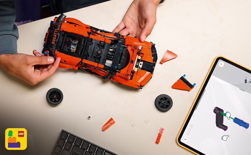 Lego Technic Hyper Car Bugatti Chiron Pur Sport 42222