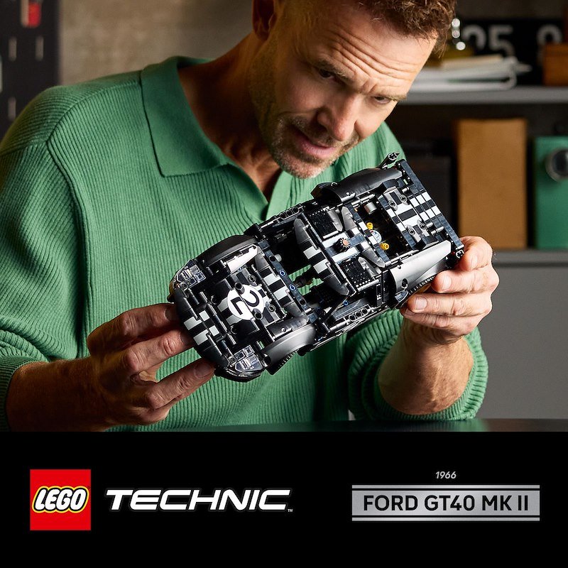 Lego Technic Auto da corsa Ford GT40 MKII 1966 42223