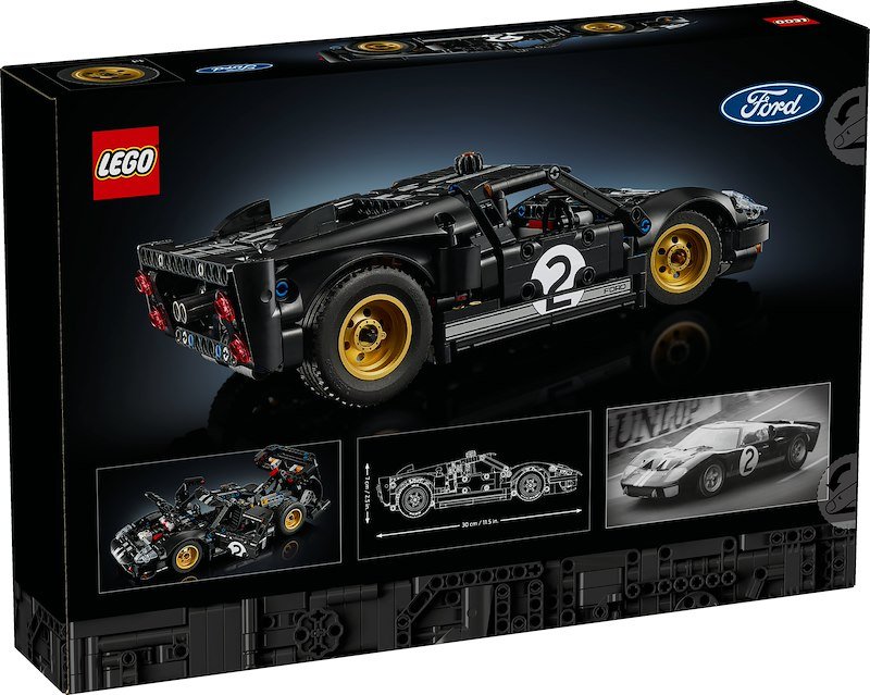 Lego Technic Auto da corsa Ford GT40 MKII 1966 42223