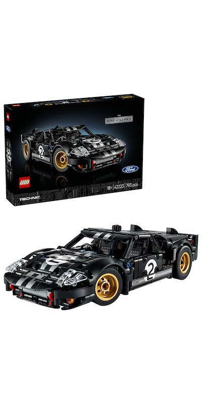 Lego Technic Auto da corsa Ford GT40 MKII 1966 42223