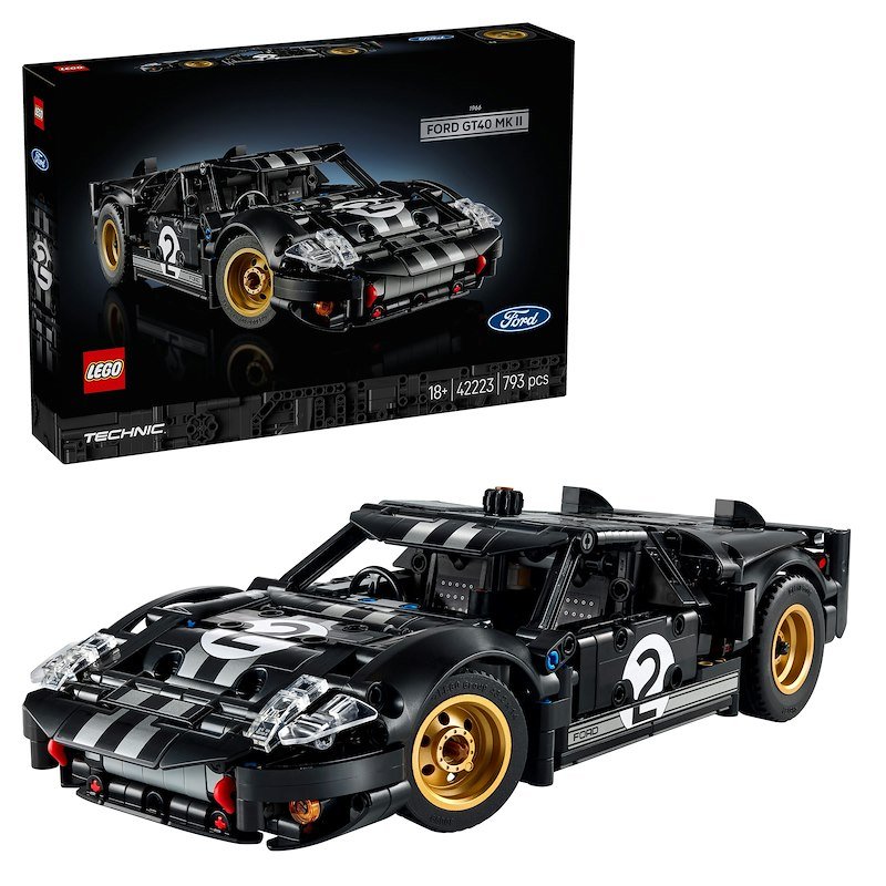 Lego Technic Auto da corsa Ford GT40 MKII 1966 42223