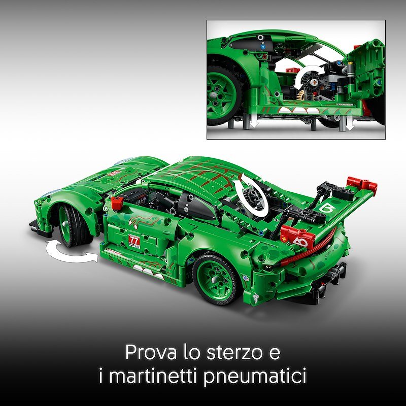 Lego Technic Auto Porsche 911 GT3 R REXY AO Racing 42224