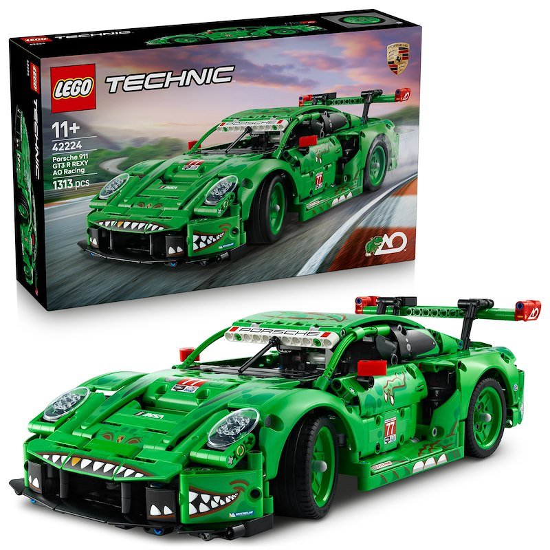 Lego Technic Auto Porsche 911 GT3 R REXY AO Racing 42224
