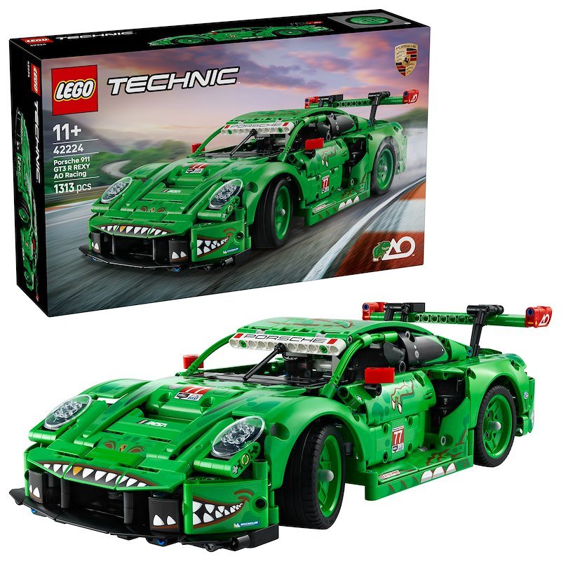 Lego Technic Auto Porsche 911 GT3 R REXY AO Racing 42224