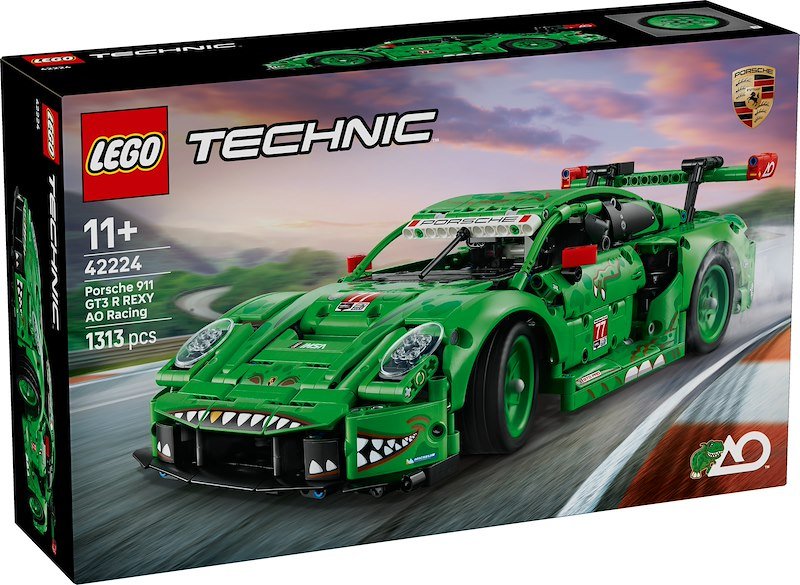 Lego Technic Auto Porsche 911 GT3 R REXY AO Racing 42224