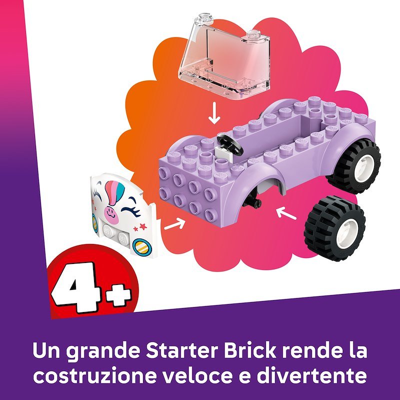 Lego® Auto-unicorno per la consegna di torte 42675