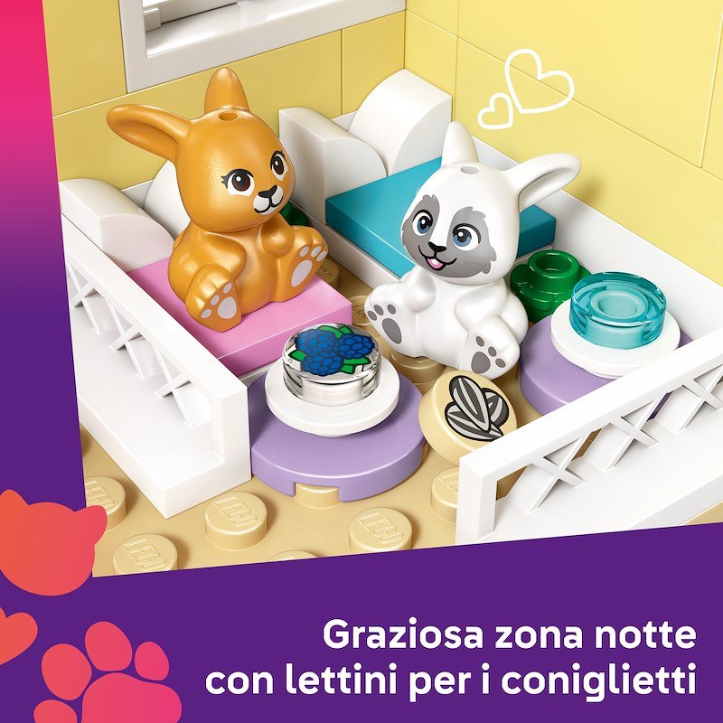 Lego® Hotel dei conigli di Heartlake City 42679