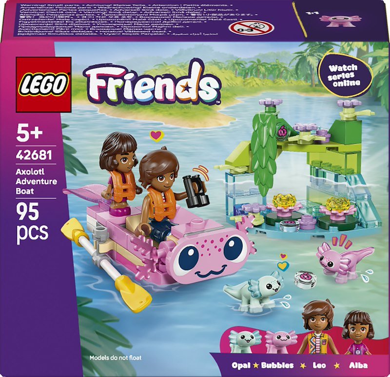 Lego® Barca d’avventura Axolotl 42681