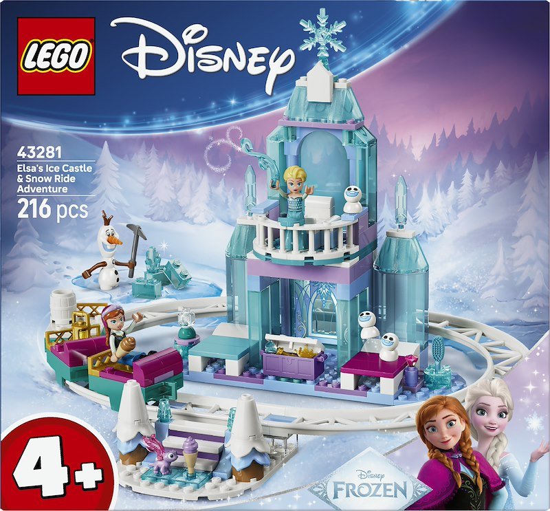 Lego® Castello di ghiaccio di Elsa e avventura sulla neve 43281