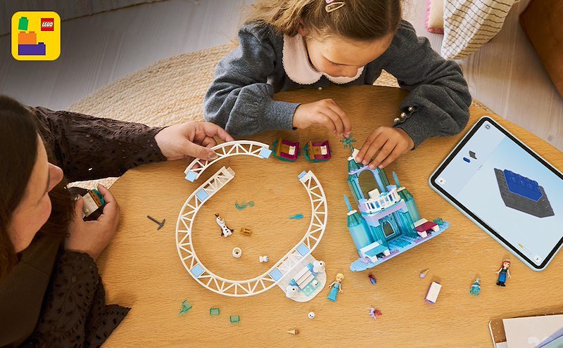 Lego® Castello di ghiaccio di Elsa e avventura sulla neve 43281