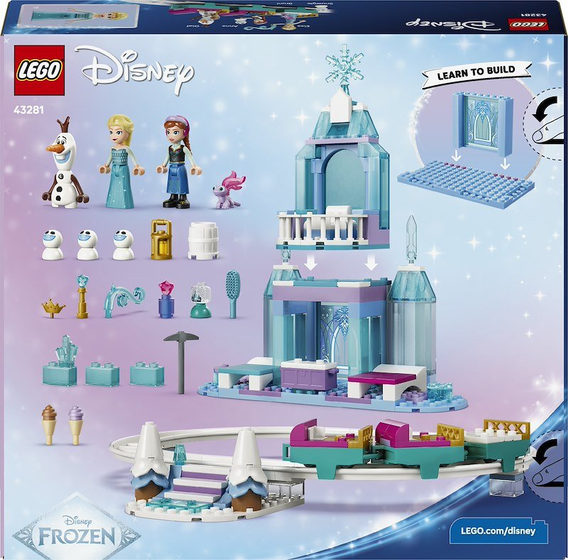 Lego® Castello di ghiaccio di Elsa e avventura sulla neve 43281
