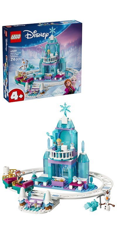 Lego® Castello di ghiaccio di Elsa e avventura sulla neve 43281