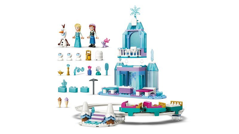 Lego® Castello di ghiaccio di Elsa e avventura sulla neve 43281