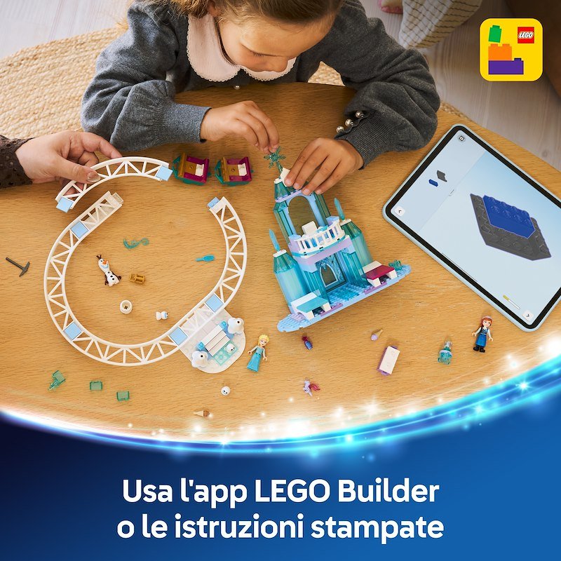 Lego® Castello di ghiaccio di Elsa e avventura sulla neve 43281