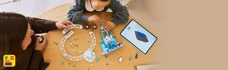 Lego® Castello di ghiaccio di Elsa e avventura sulla neve 43281